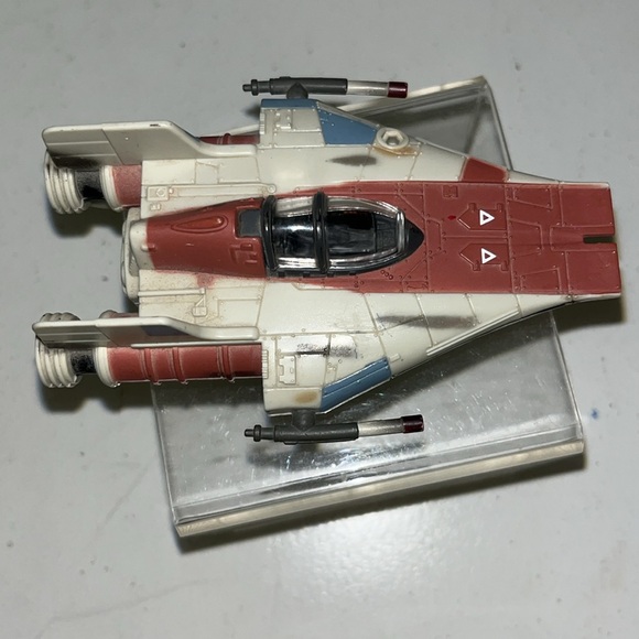 Vintage 1995 STAR WARS Action Fleet MICRO MACHINES  A-WING STARFIGHTER - Picture 3 of 7